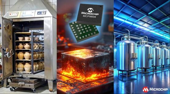 【应用方案】Microchip推出四通道集成热电偶调理IC器件MCP9604实现±1.5°C系统测量精度