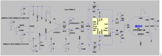 真双极性输入、全差分输出 ADC 驱动器设计
