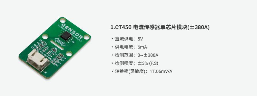 CT45X TMR电流传感器模块方案1