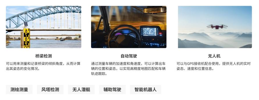 高精度六轴传感器模块1