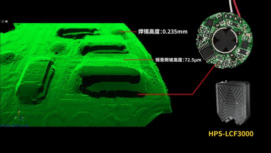行业应用丨基于海伯森3D视觉技术的马达线路板检测