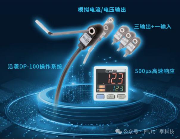 松下DPC/DPH-100系列数字压力传感器，为智能制造提供了强有力的支持1