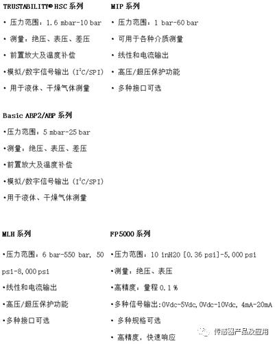 Honeywell 压力传感器应用于医用呼吸机2