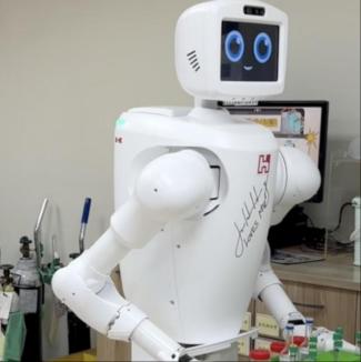 富士康与川崎重工合作开发出一款协作护理机器人Nurabot
