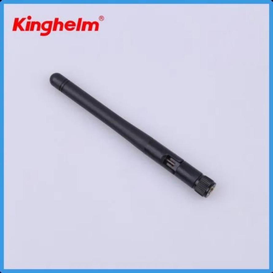 Kinghelm金航标2.4G黑色折叠拐弯小胶棒天线KH-(2400)-J505-JB1