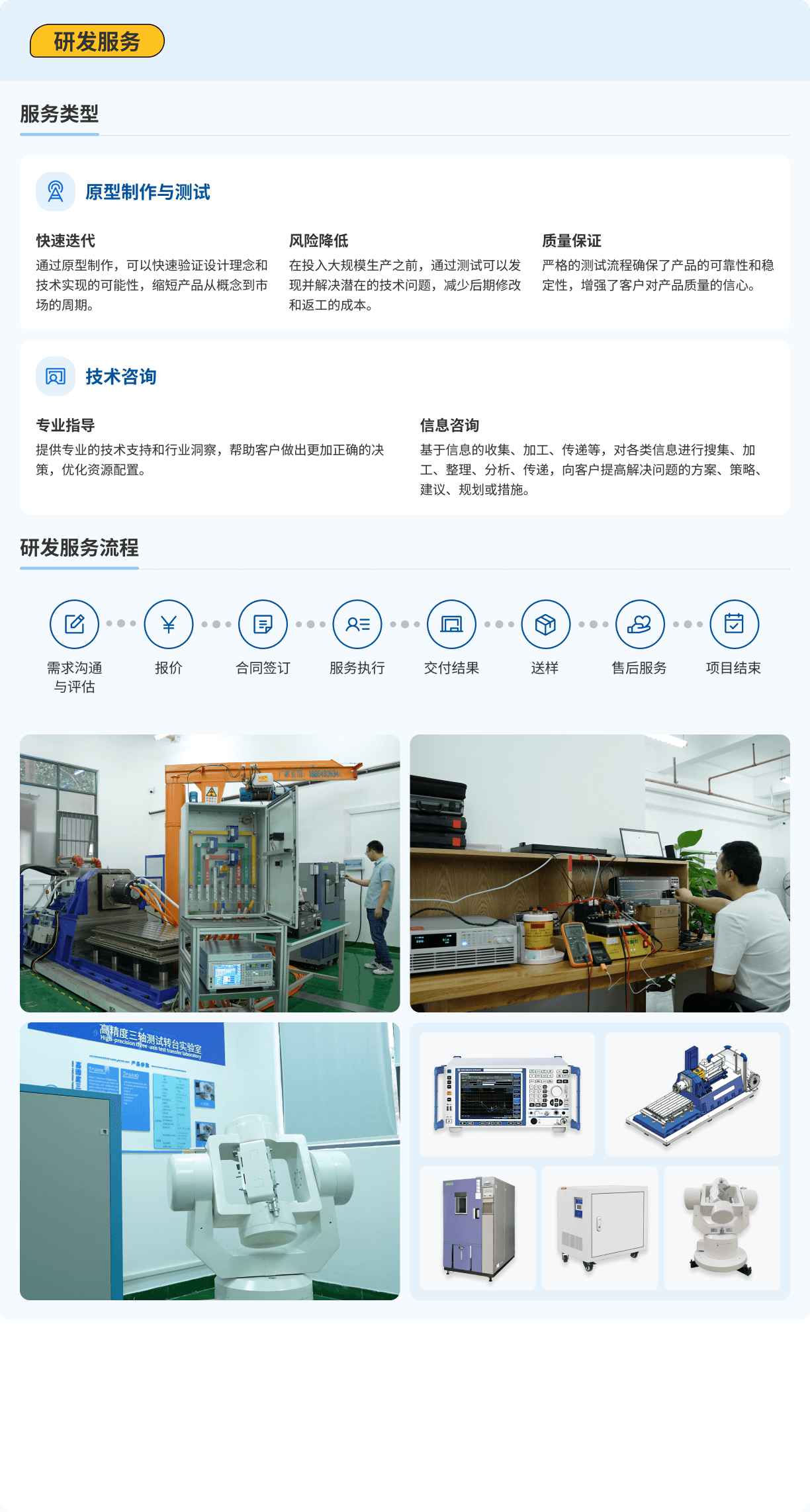 研发服务介绍