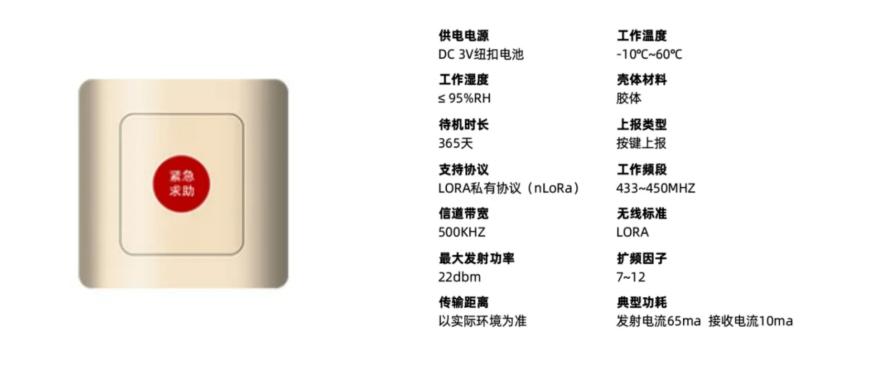 基于LORA无线技术的医院卫生间病人跌倒监测解决方案3