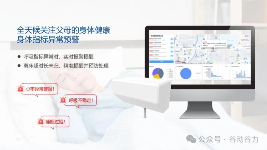 毫米波雷达S-ED713 AI智能睡眠监测仪 睡眠质量分析 生命体征检测11