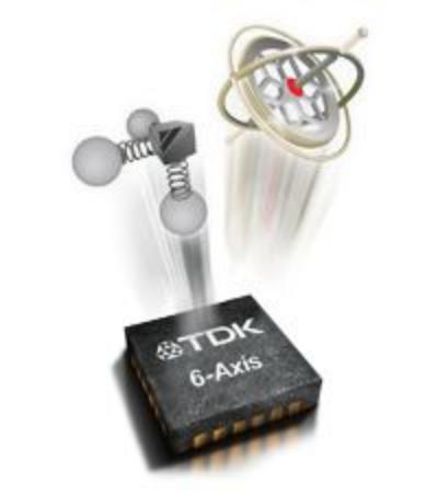 行业先锋和领导者TDK InvenSense运动传感器6