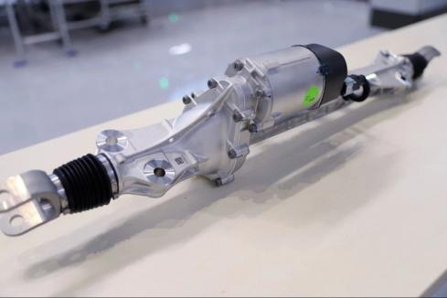 首个主动式后轮转向项目正式投产