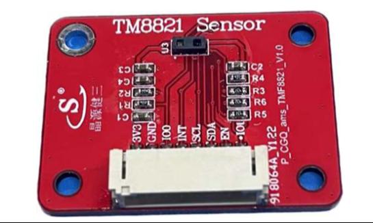超高精度AMS-TMF8821传感器模块——JYJS_TMF8821_DEMO_V1.0